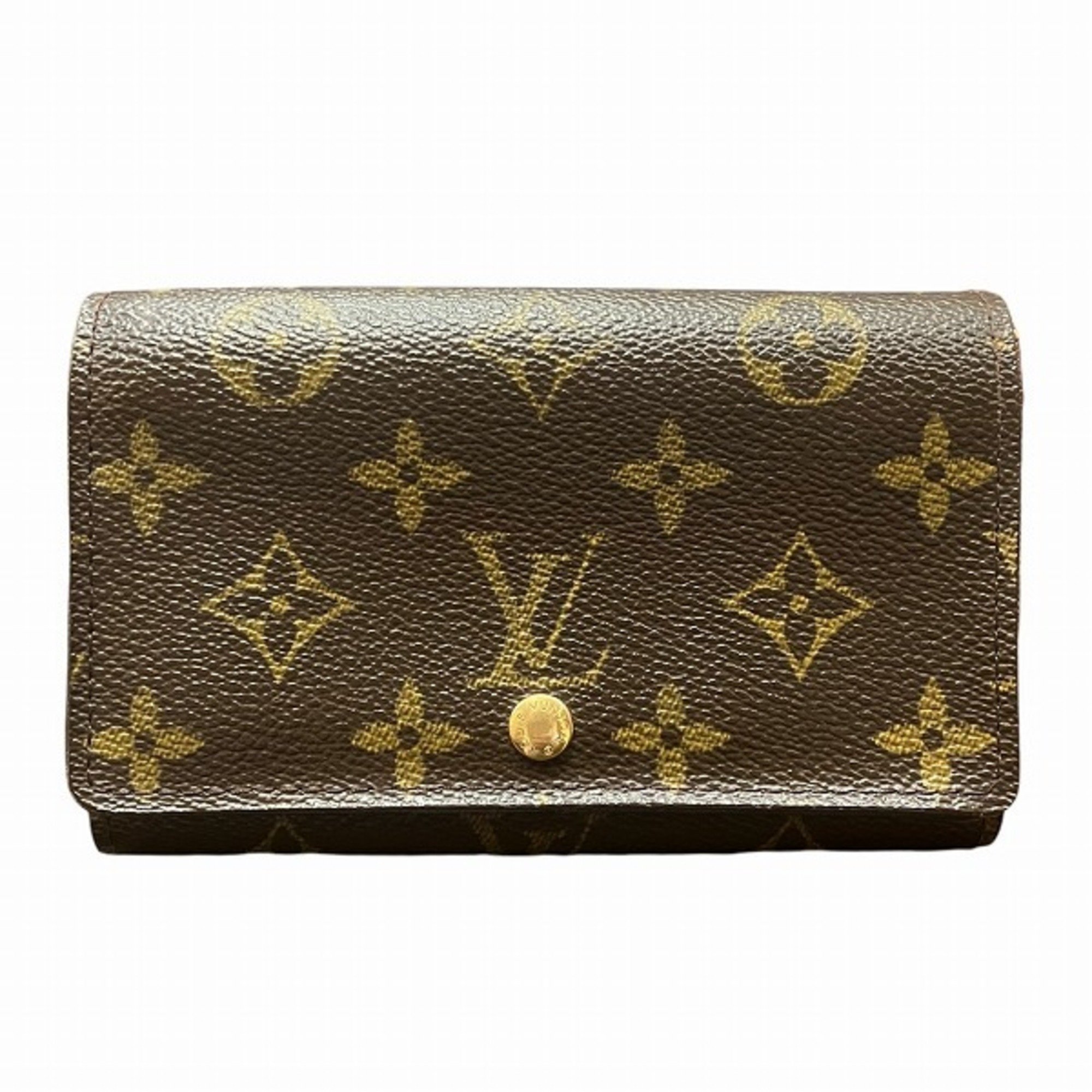 Louis Vuitton Monogram Portemonnay Bi-fold Wallet for Women M61730