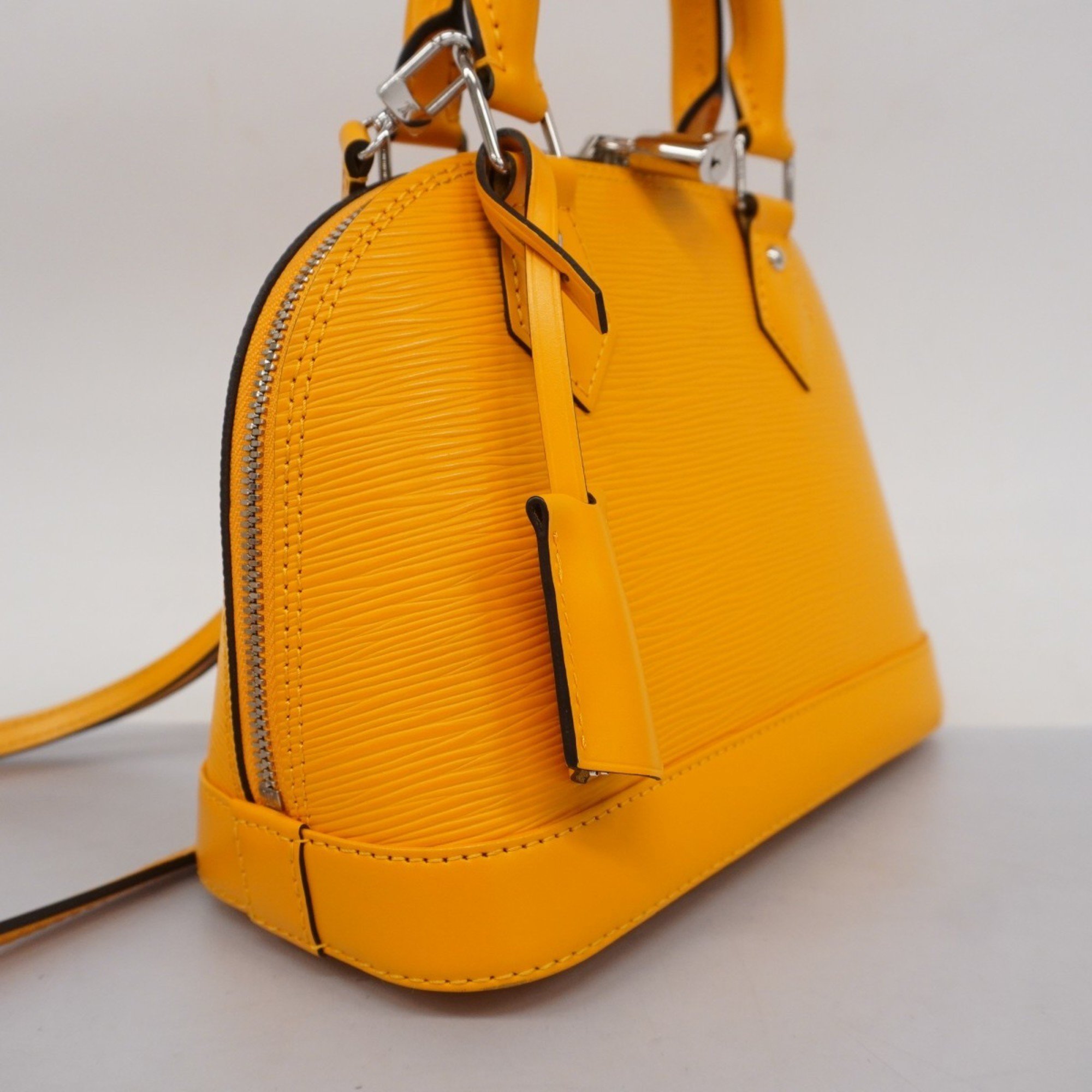 Louis Vuitton Handbag Epi Alma BB M11383 Jaune D'or Ladies