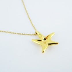 Tiffany Necklace Starfish K18YG Yellow Gold Ladies