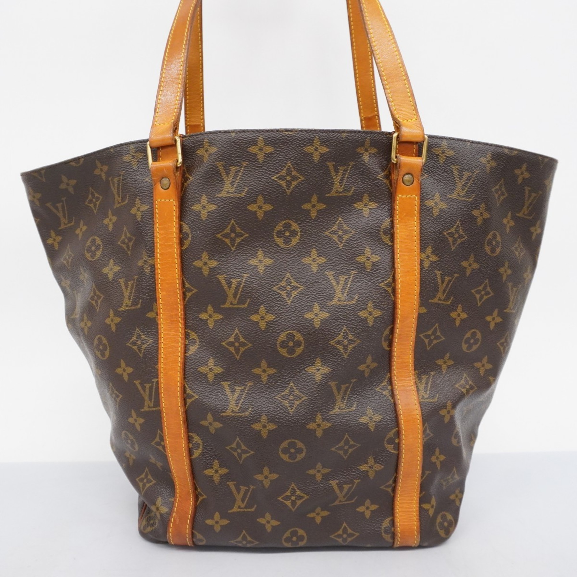 Louis Vuitton Tote Bag Monogram Sac M51108 Brown Women's