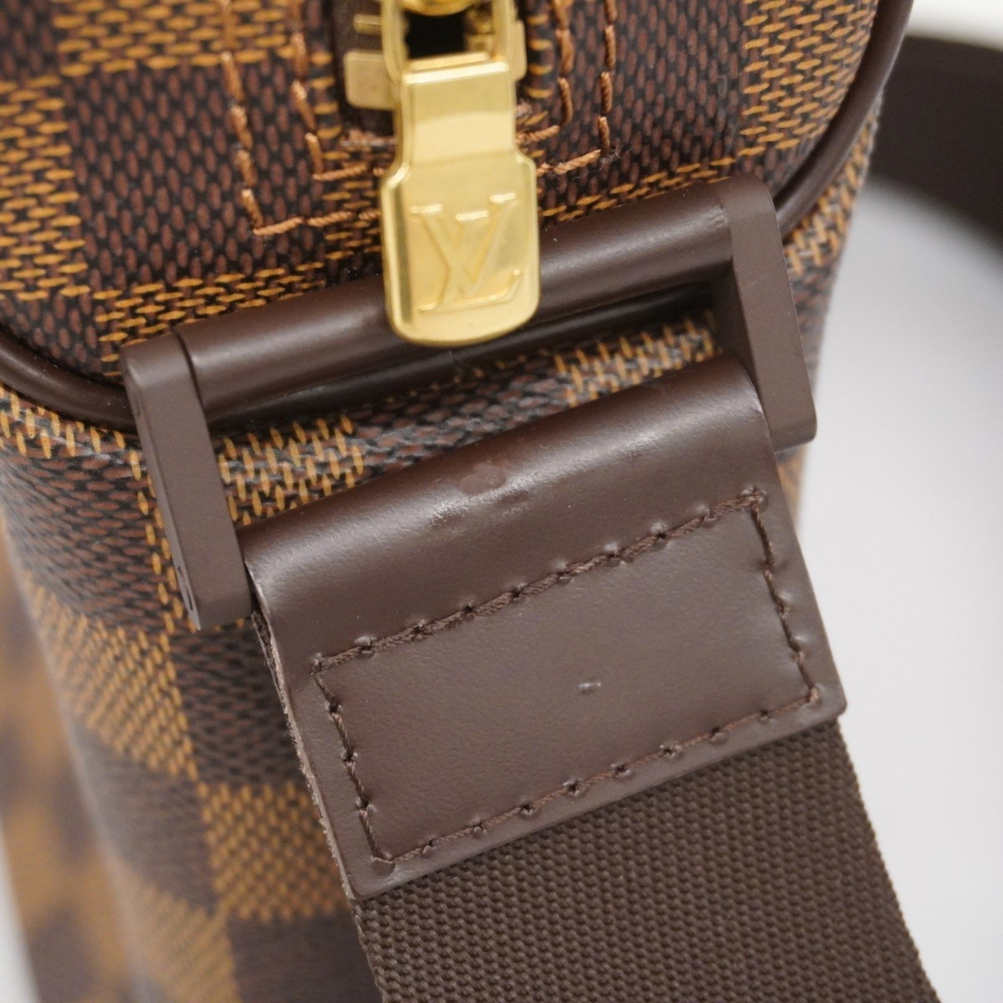 Louis Vuitton Shoulder Bag Damier Olaf N41442 Ebene Ladies