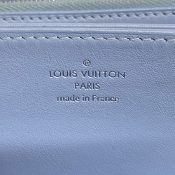 Louis Vuitton Long Wallet Mahina Zippy M80494 Blue Gradient Men's Women's