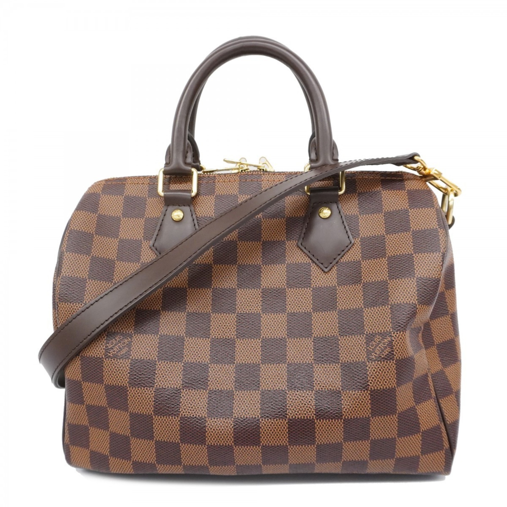 Louis Vuitton Handbag Damier Speedy Bandouliere 25 N40575 Ebene Ladies