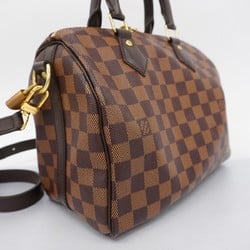 Louis Vuitton Handbag Damier Speedy Bandouliere 25 N40575 Ebene Ladies