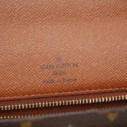 Louis Vuitton handbag Monogram Monceau M51185 brown ladies