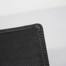 Louis Vuitton Long Wallet Epi Portefeuille Brazza M60622 Noir Men's