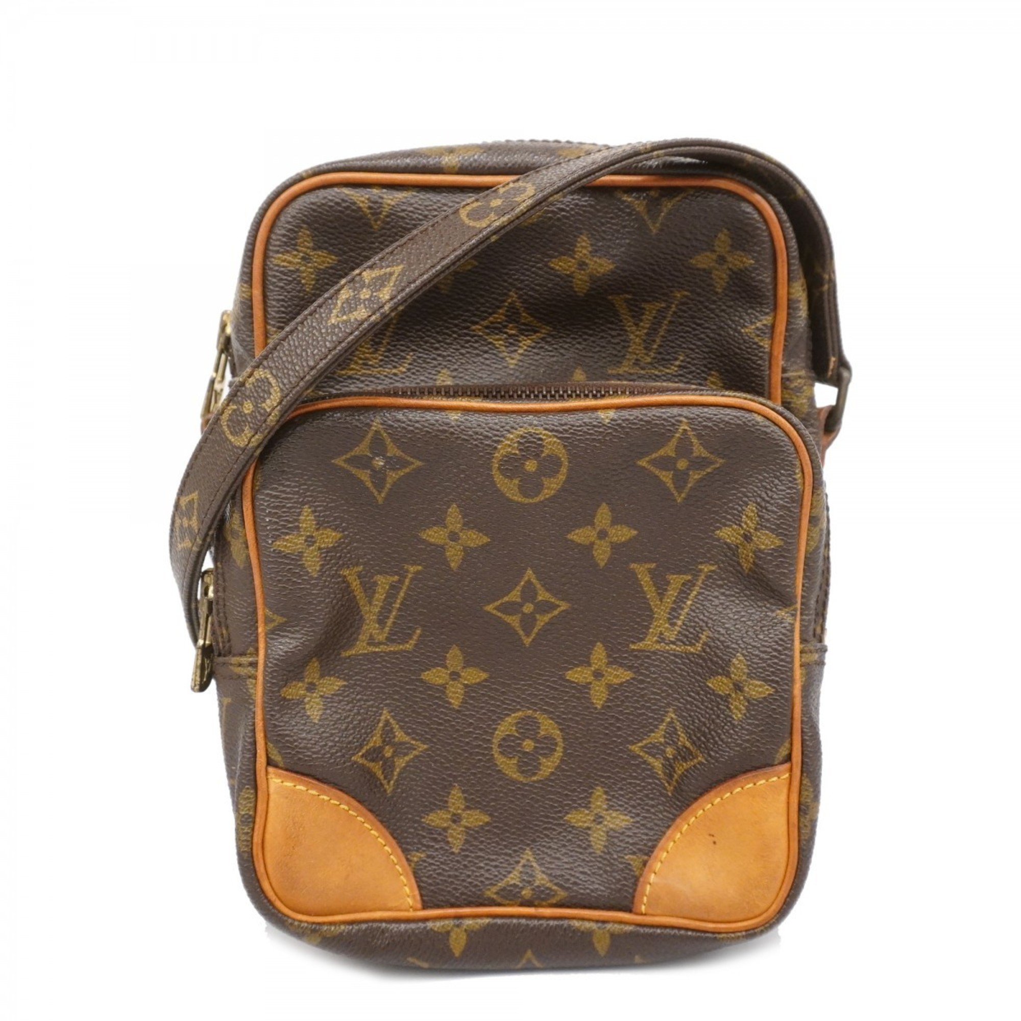 Louis Vuitton Shoulder Bag Monogram Amazon M45236 Brown Ladies