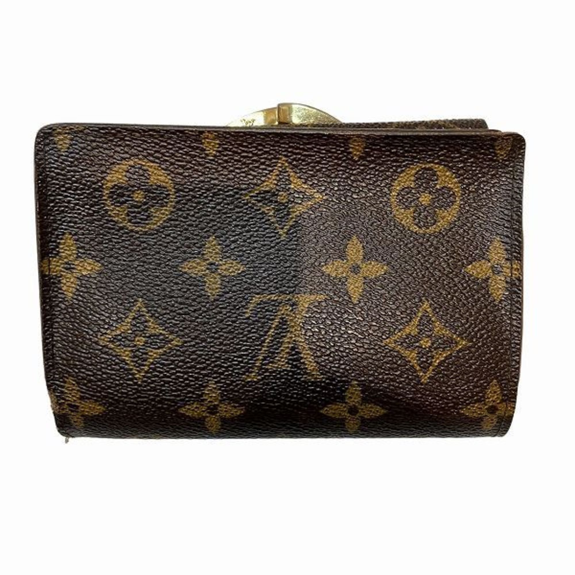 Louis Vuitton Monogram Porte Monnaie Viennese M61663 Bi-fold Wallet for Women