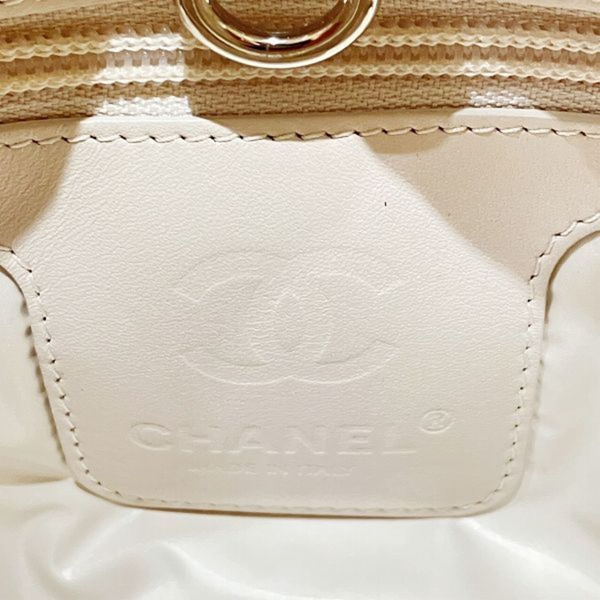 CHANEL Coco Cocoon 8611 Mark Tweed Pattern Bag Handbag Women's