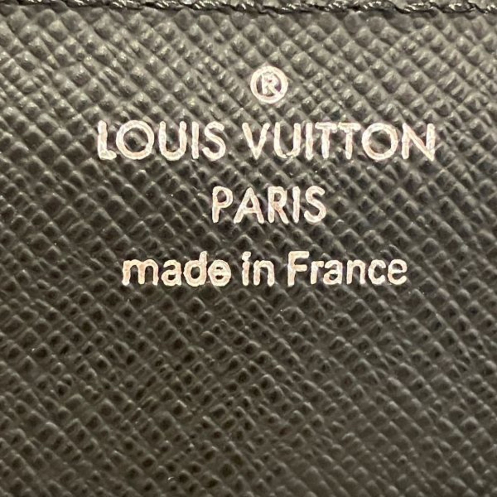 Louis Vuitton Monogram Macassar Portefeuilleron M60168 Wallet Long Men's Women's