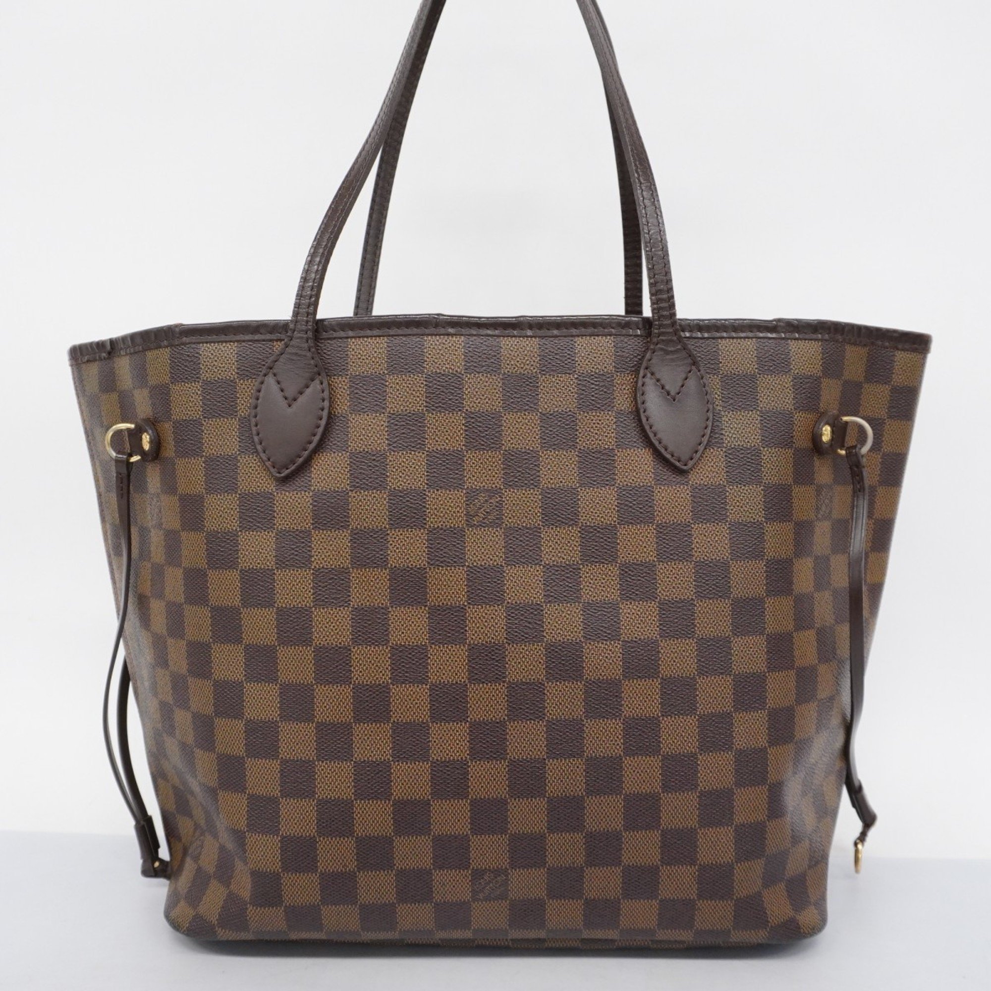 Louis Vuitton Tote Bag Damier Neverfull MM N51105 Ebene Women's