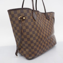 Louis Vuitton Tote Bag Damier Neverfull MM N51105 Ebene Women's