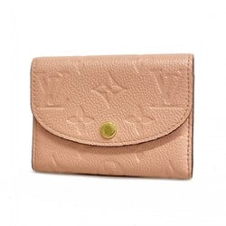 Louis Vuitton Wallet/Coin Case Monogram Empreinte Porte Monnaie Rosari M81520 Rose Poodle Ladies