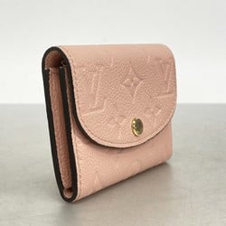 Louis Vuitton Wallet/Coin Case Monogram Empreinte Porte Monnaie Rosari M81520 Rose Poodle Ladies