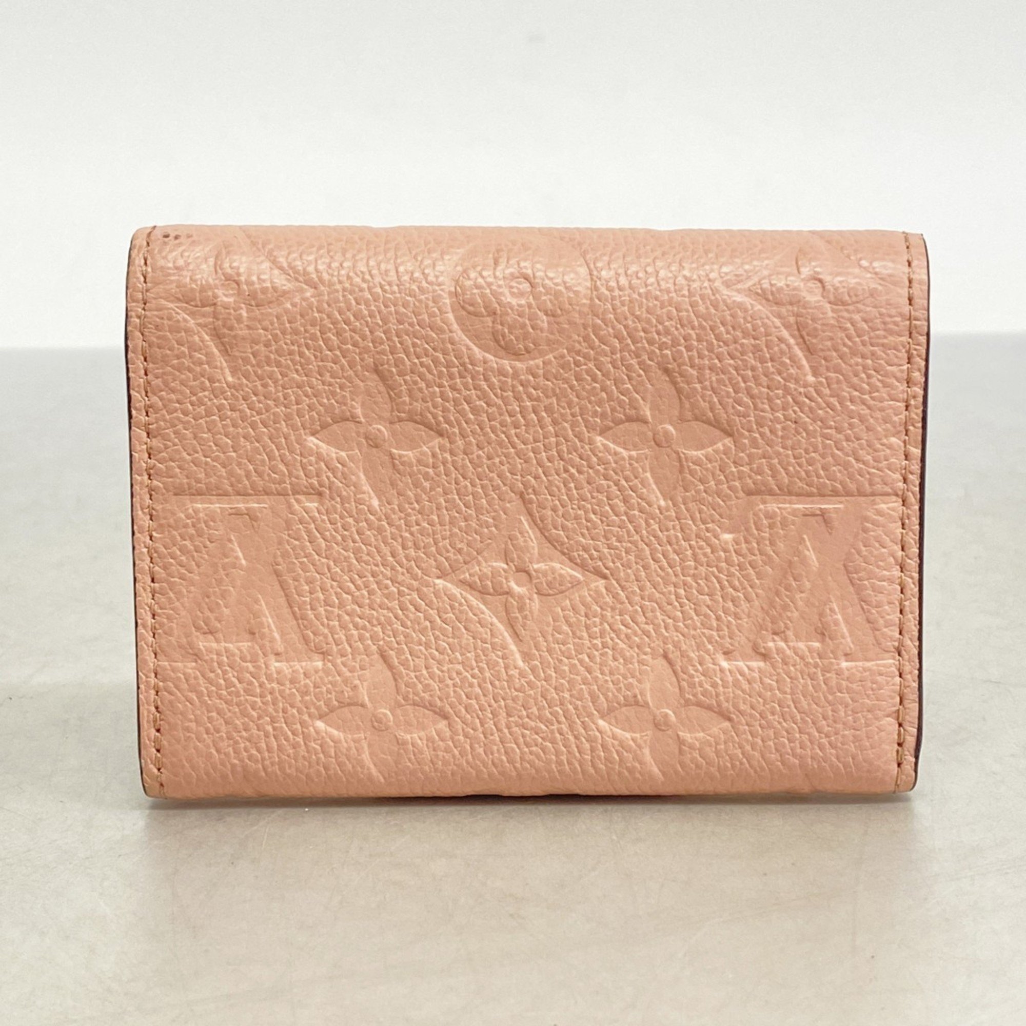 Louis Vuitton Wallet/Coin Case Monogram Empreinte Porte Monnaie Rosari M81520 Rose Poodle Ladies