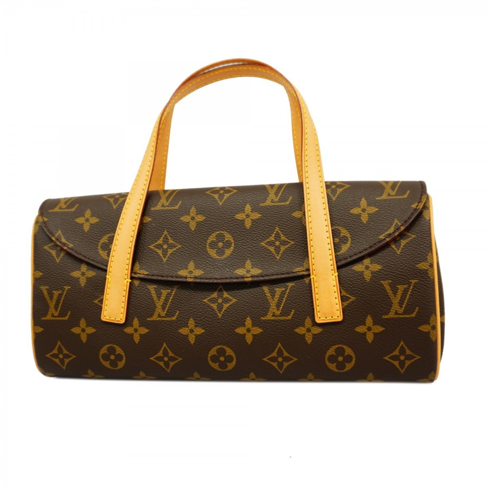 Louis Vuitton Handbag Monogram Sonatine M51902 Brown Ladies