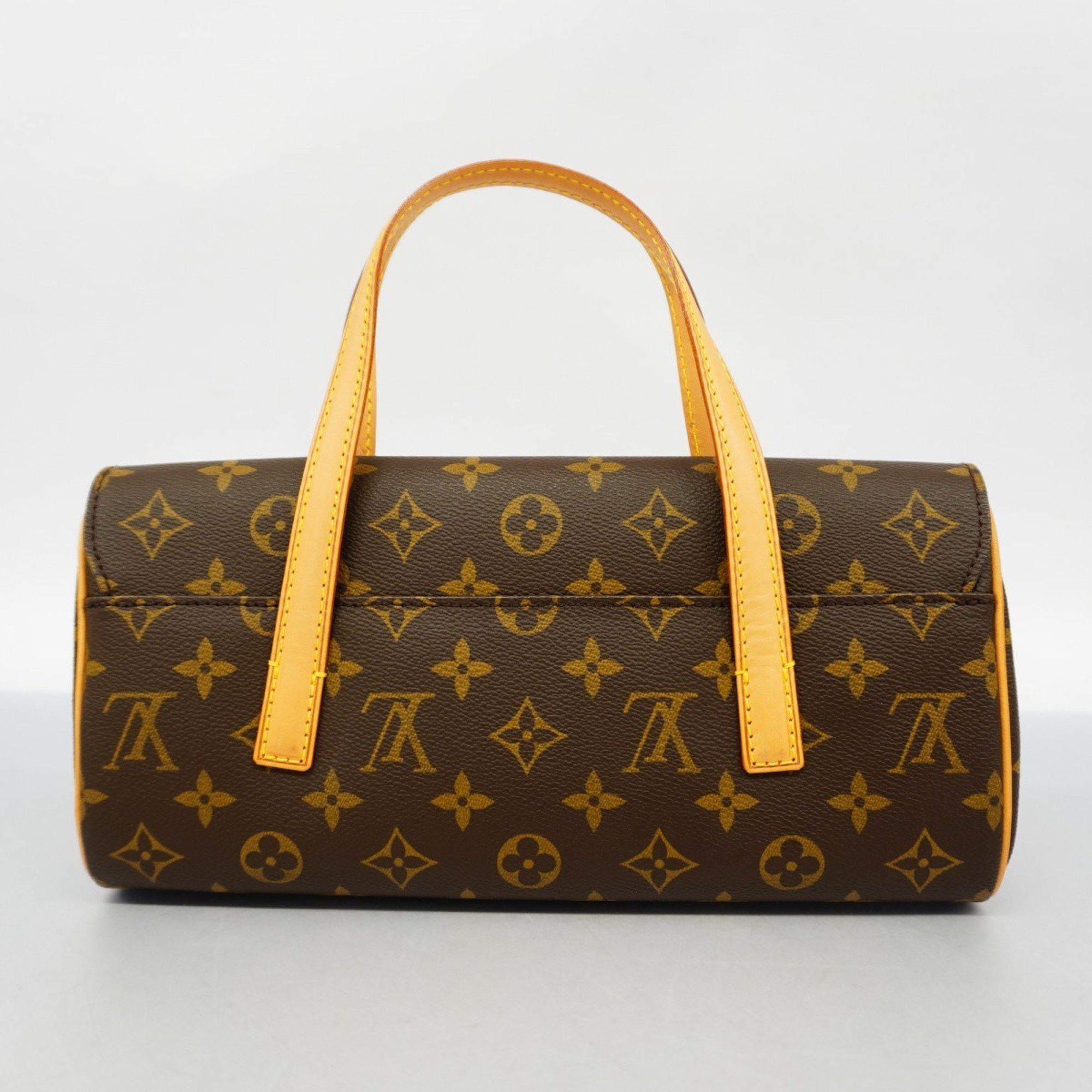 Louis Vuitton Handbag Monogram Sonatine M51902 Brown Ladies