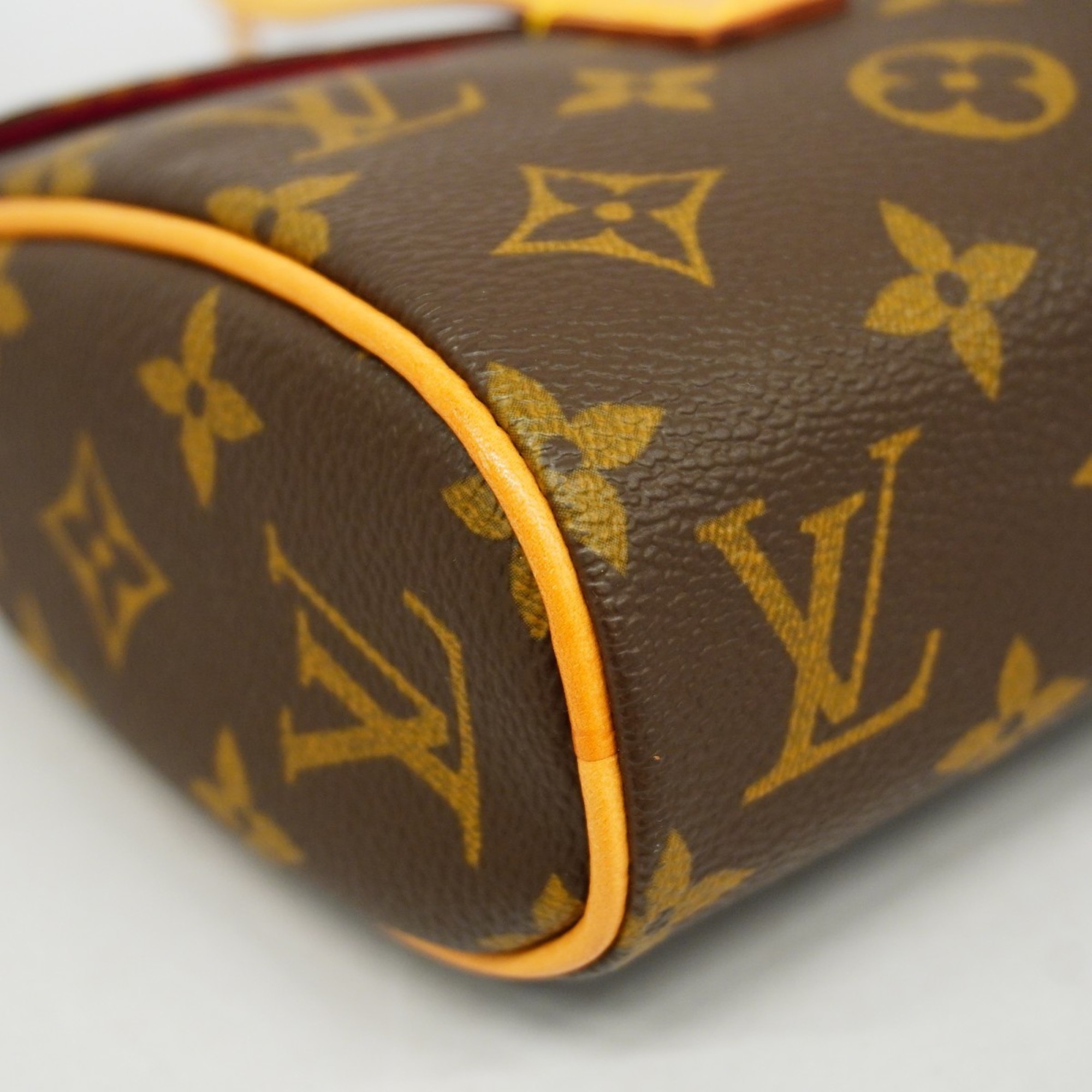 Louis Vuitton Handbag Monogram Sonatine M51902 Brown Ladies