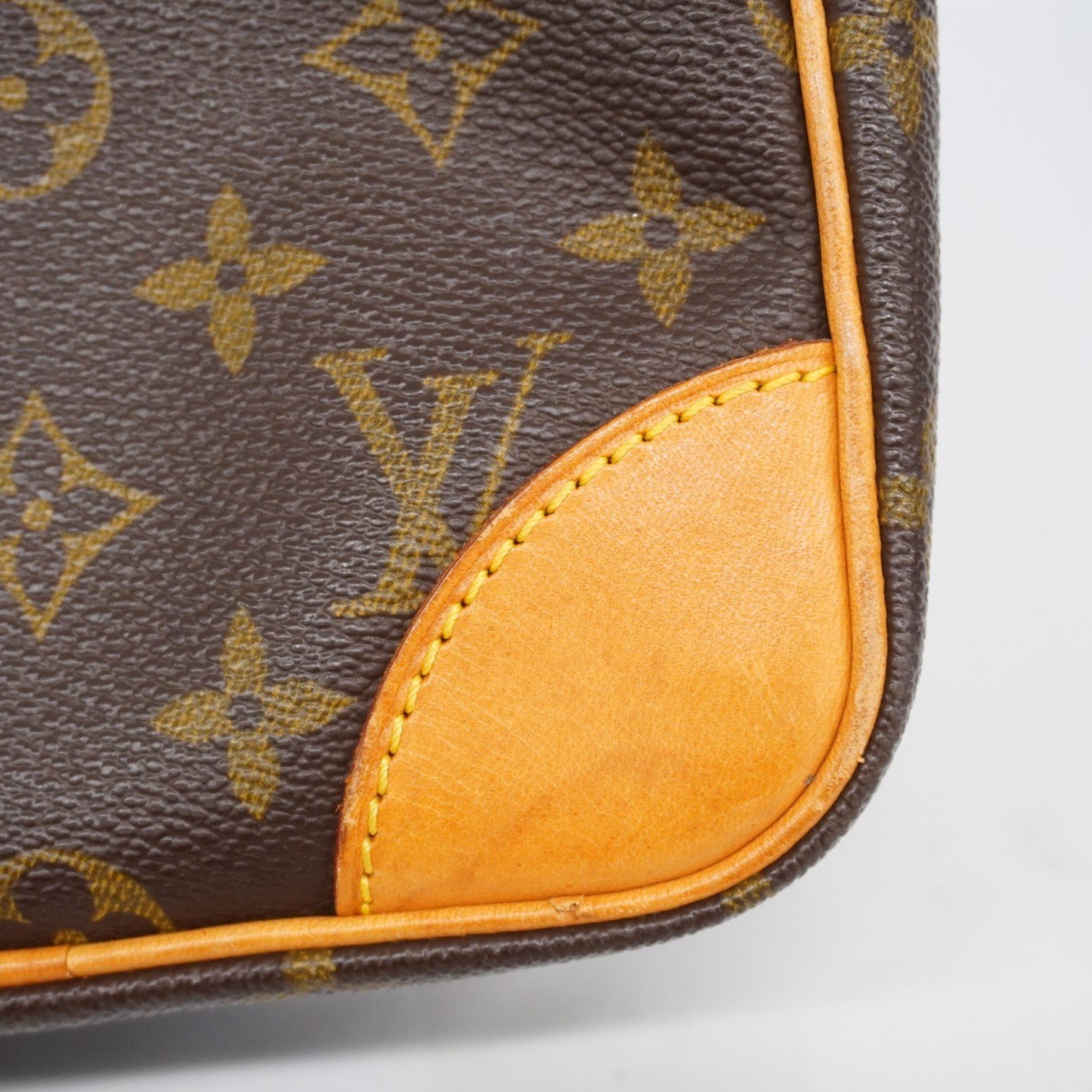 Louis Vuitton Shoulder Bag Monogram Danube M45266 Brown Ladies