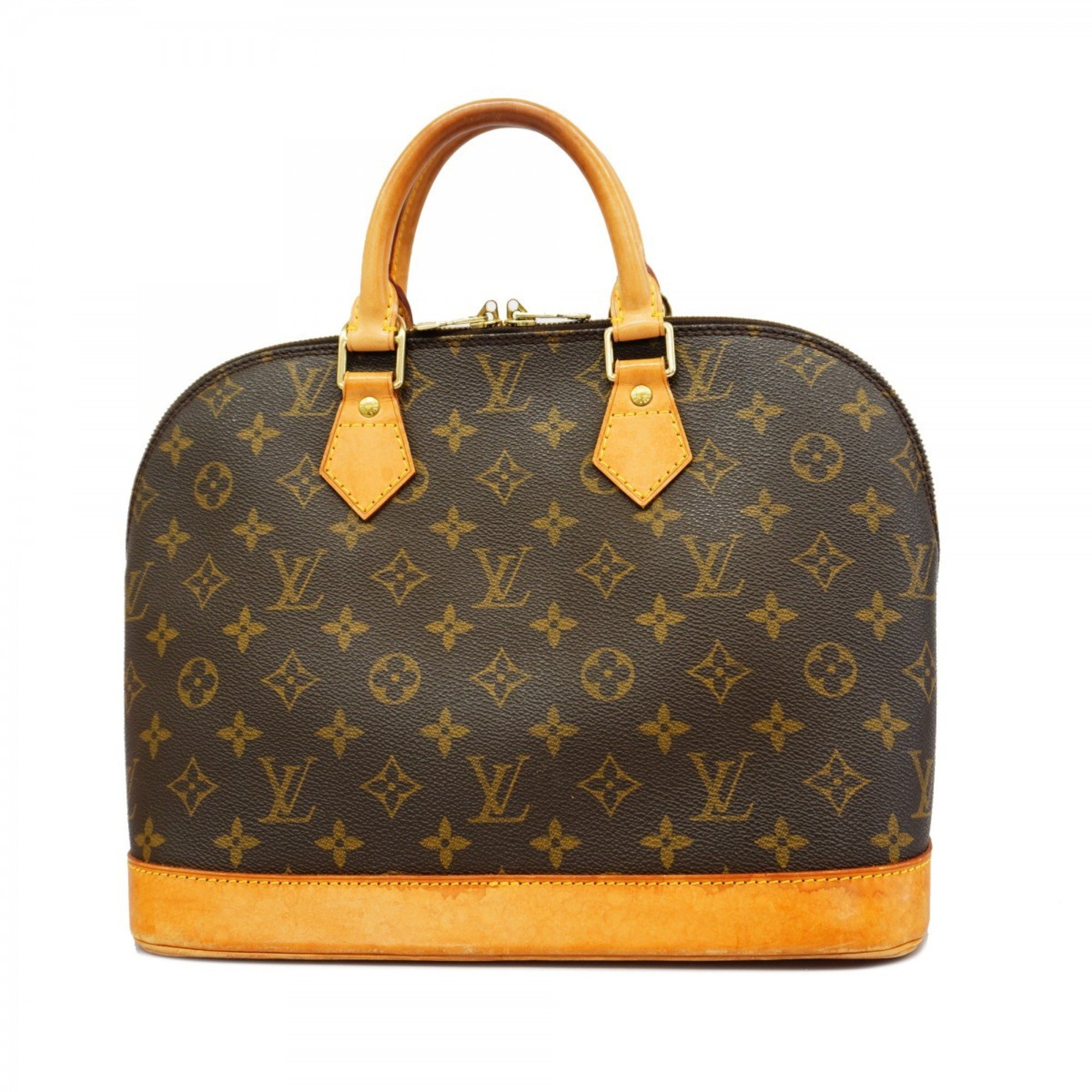 Louis Vuitton handbag Monogram Alma M51130 brown ladies