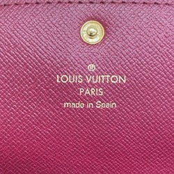 Louis Vuitton Long Wallet Monogram Portefeuille Emily M60697 Fuchsia Ladies