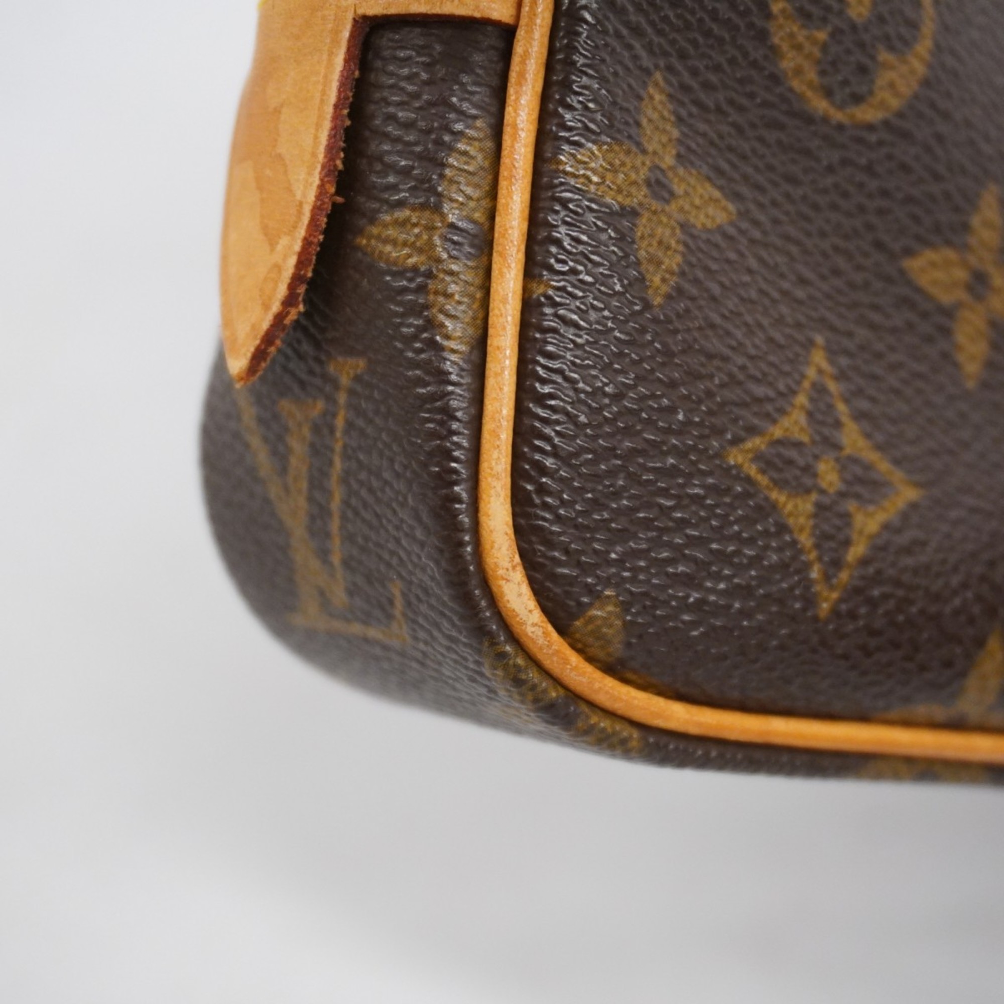 Louis Vuitton Shoulder Bag Monogram Pochette Marly Bandouliere M51828 Brown Women's