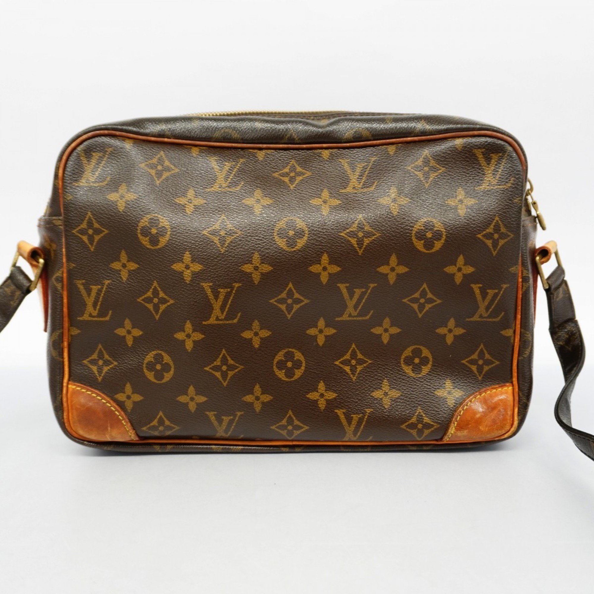 Louis Vuitton Shoulder Bag Monogram Nile M45244 Brown Ladies