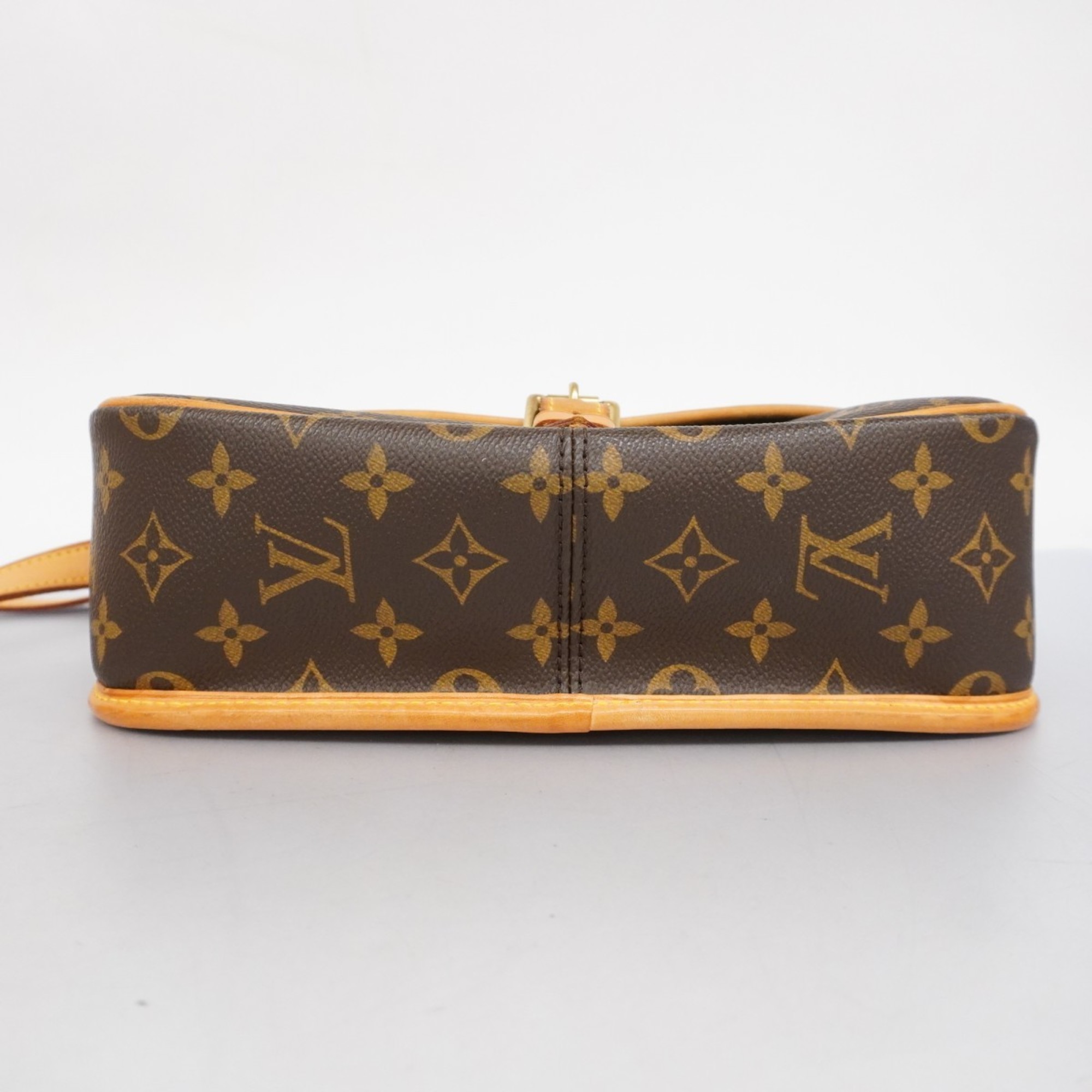 Louis Vuitton Shoulder Bag Monogram Sologne M42250 Brown Women's