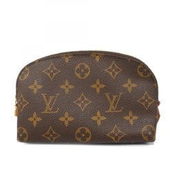 Louis Vuitton Pouch Monogram Pochette Tick M47515 Brown Ladies