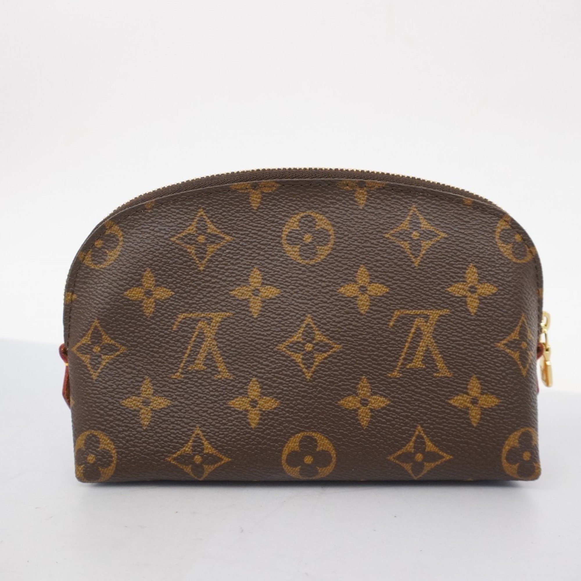 Louis Vuitton Pouch Monogram Pochette Tick M47515 Brown Ladies