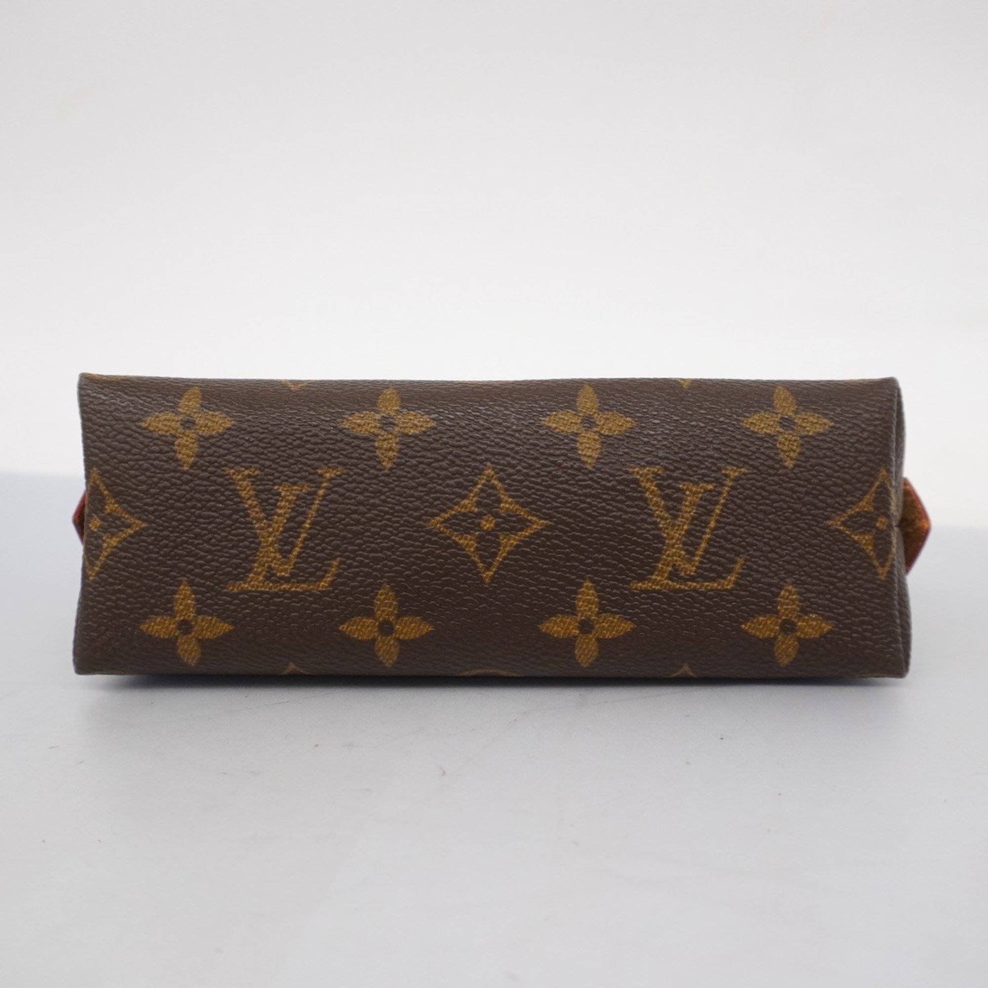 Louis Vuitton Pouch Monogram Pochette Tick M47515 Brown Ladies