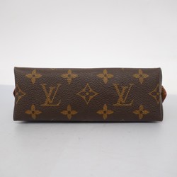 Louis Vuitton Pouch Monogram Pochette Tick M47515 Brown Ladies