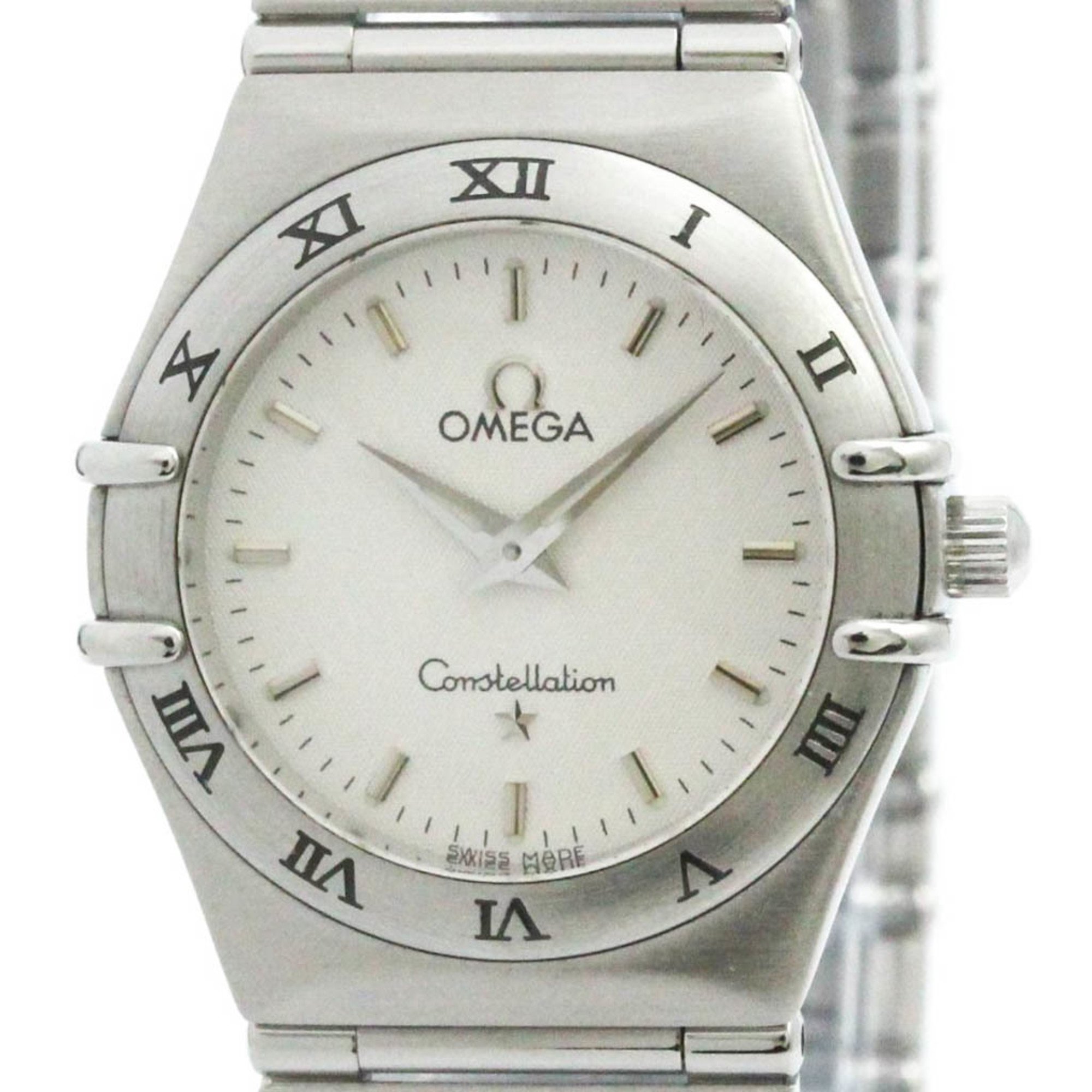 Polished OMEGA Constellation Steel Quartz Ladies Watch 1572.30 BF576155