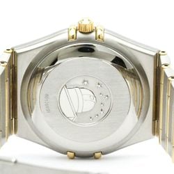 Polished OMEGA Constellation 18K Gold Steel Automati Mens Watch 1202.30 BF574244