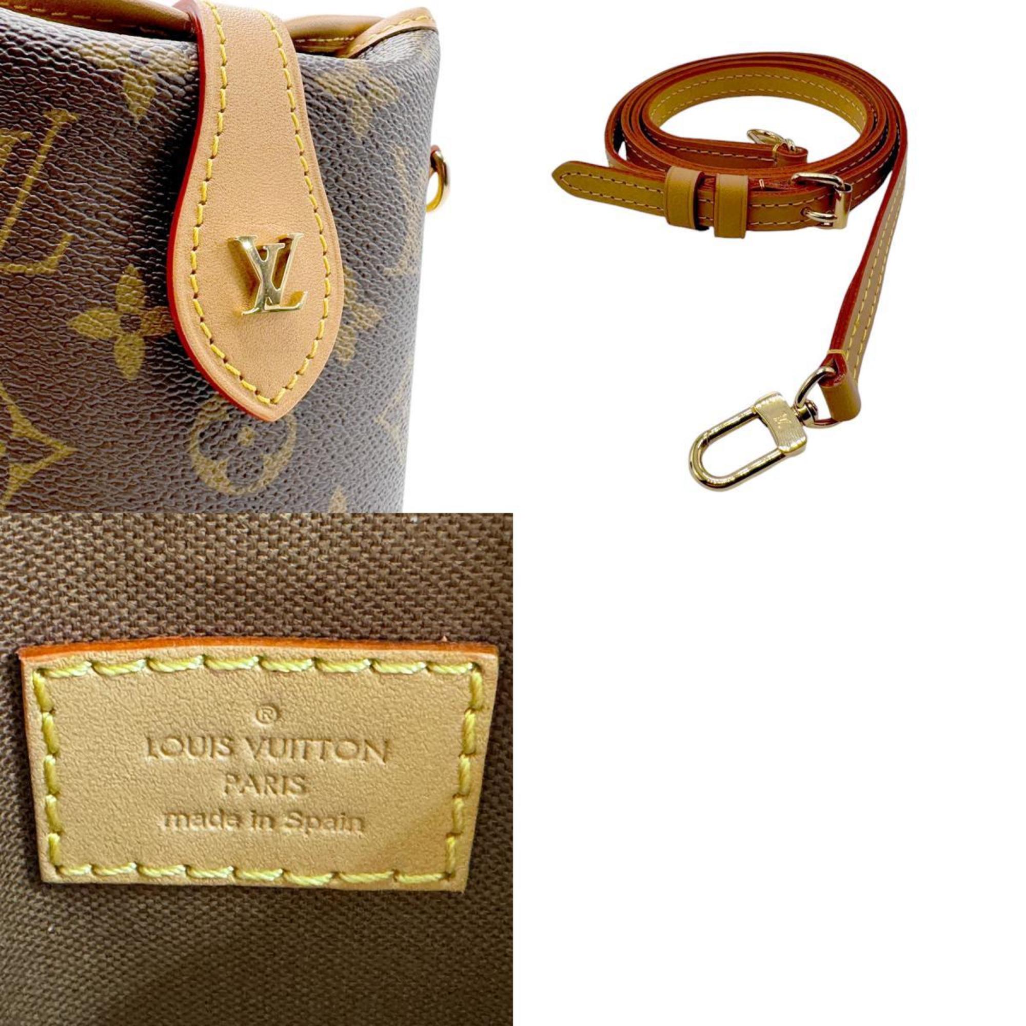 Louis Vuitton LOUIS VUITTON Shoulder Bag Monogram Fold Me Pouch Canvas Brown Gold Men's Women's M80874 n0611