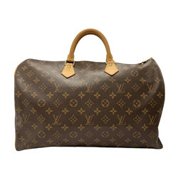 Louis Vuitton LOUIS VUITTON Handbag Boston Bag Monogram Speedy 40 Canvas Brown Men's Women's n0667