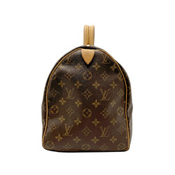 Louis Vuitton LOUIS VUITTON Handbag Boston Bag Monogram Speedy 40 Canvas Brown Men's Women's n0667