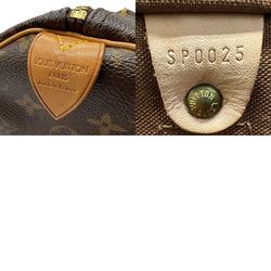 Louis Vuitton LOUIS VUITTON Handbag Boston Bag Monogram Speedy 40 Canvas Brown Men's Women's n0667