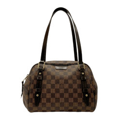 Louis Vuitton LOUIS VUITTON Handbag Damier Rivington PM Canvas Ebene Women's N41157 n0675