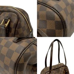 Louis Vuitton LOUIS VUITTON Handbag Damier Rivington PM Canvas Ebene Women's N41157 n0675