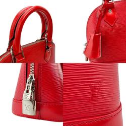 Louis Vuitton LOUIS VUITTON Handbag Shoulder Bag Epi Alma BB Leather Coquelicot Women's M41160 n0648