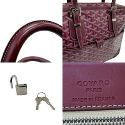 GOYARD Handbag Bag Ambassade PM Coated Canvas Purple Men's z2642