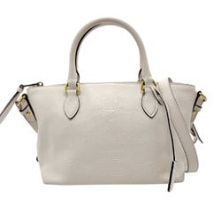 PRADA handbag shoulder bag leather white ladies n0677