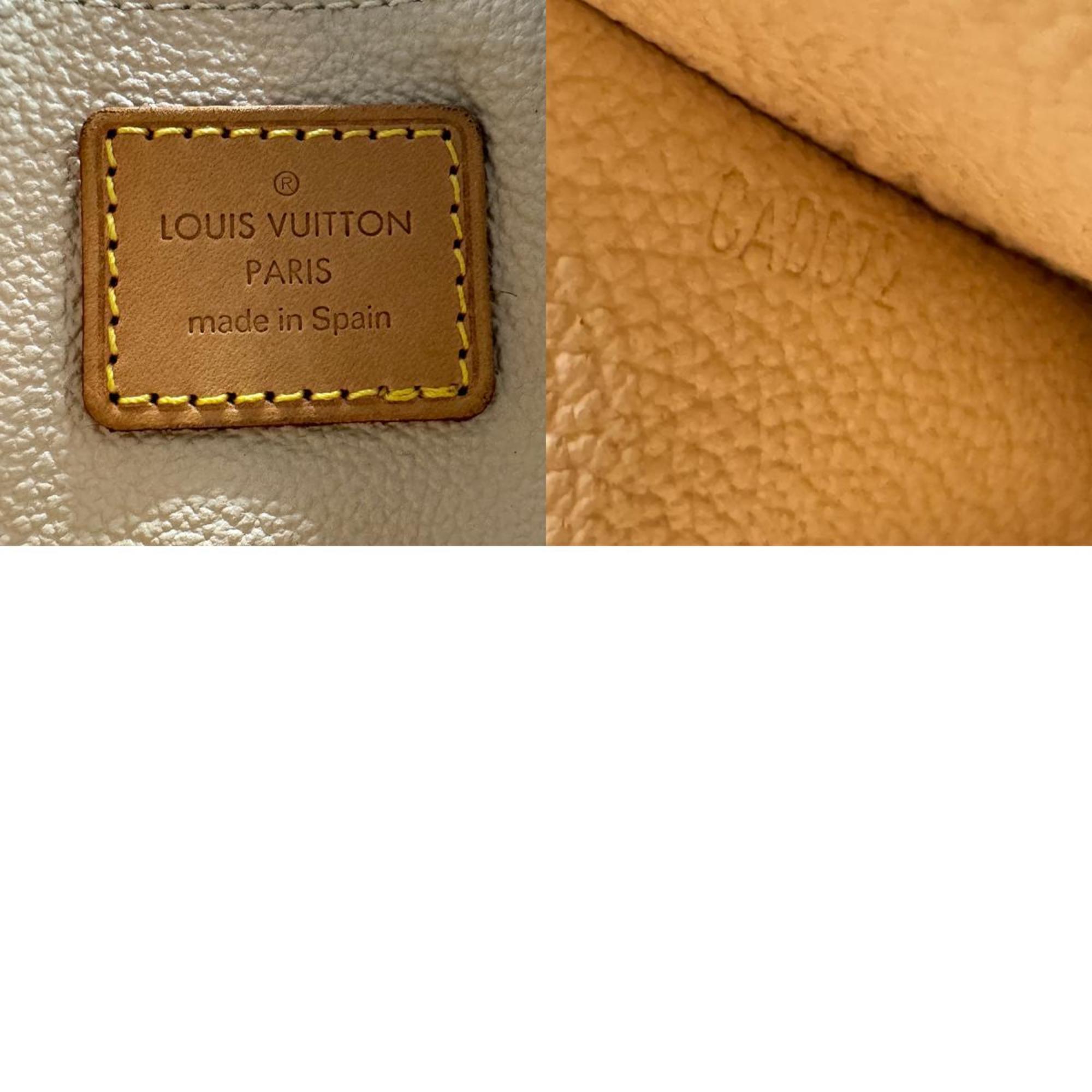 Louis Vuitton LOUIS VUITTON Pouch Monogram Pochette Tick Canvas Brown Men's Women's M47515 n0612