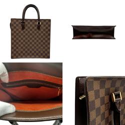 Louis Vuitton LOUIS VUITTON Handbag Damier Sac Plat PM Canvas Ebene Men's Women's N41226 n0627