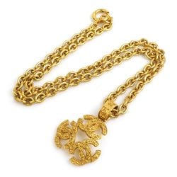 CHANEL Coco Mark Metal Gold Necklace for Women e59449a