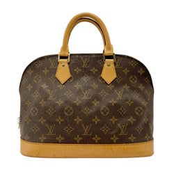 Louis Vuitton LOUIS VUITTON Handbag Shoulder Bag Monogram Alma Canvas Brown Women's n0649