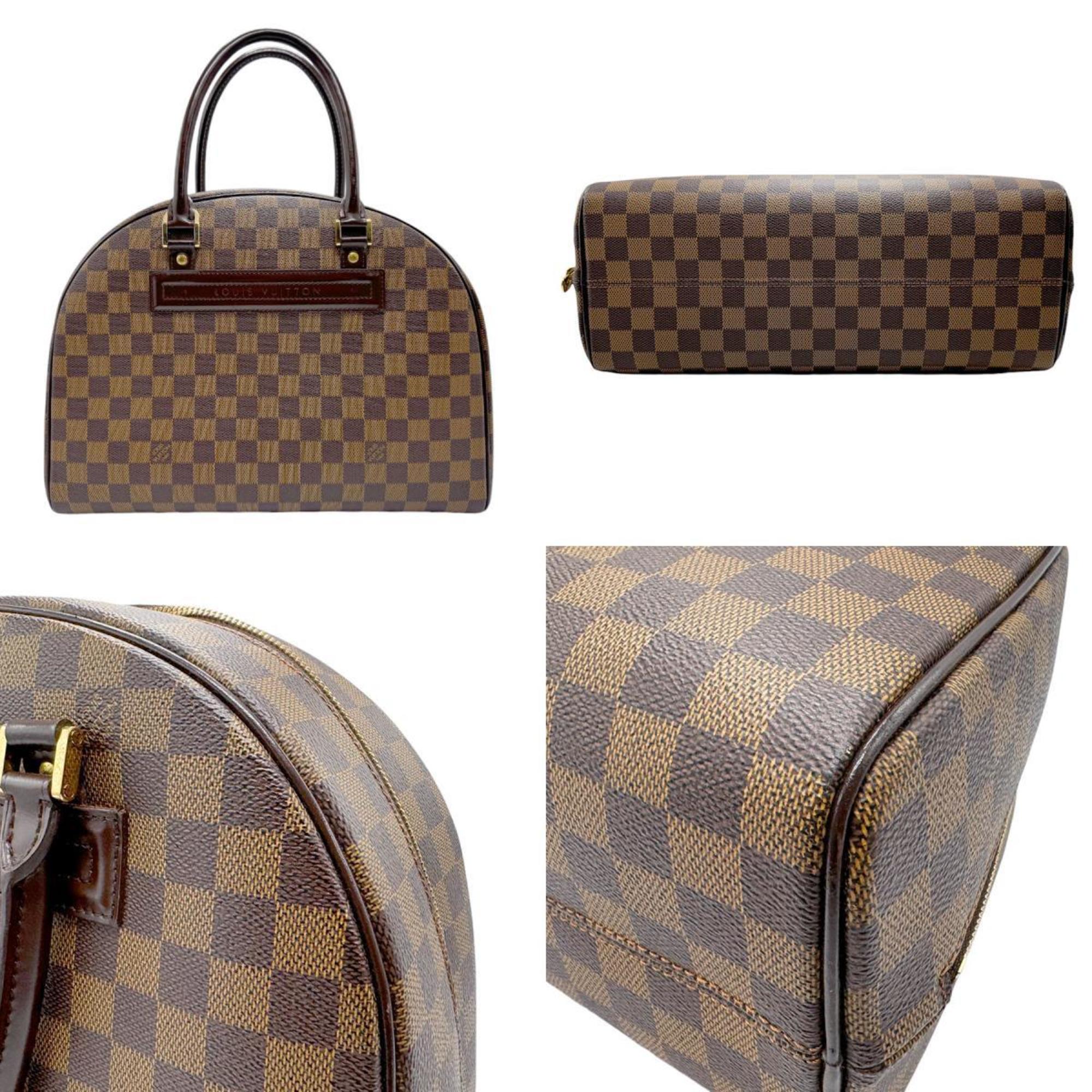 Louis Vuitton LOUIS VUITTON Handbag Damier Nolita Canvas Ebene Men's Women's N41455 n0613