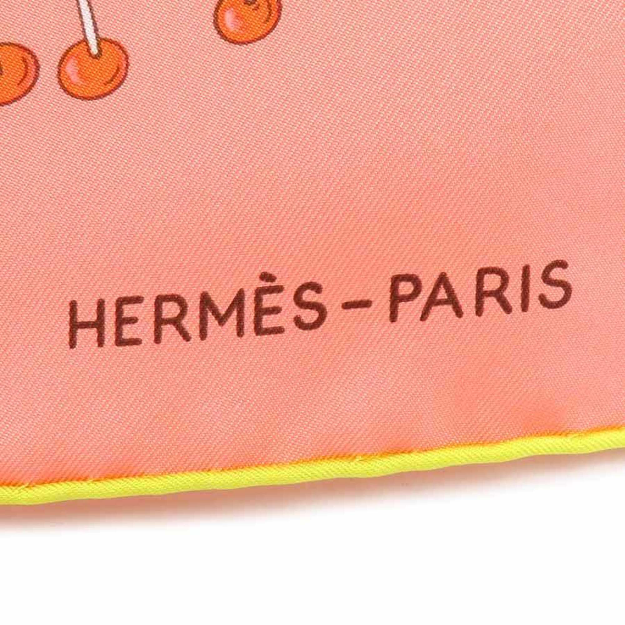 Hermes HERMES Scarf Muffler Carre 90 BRACELETS DE LUMIERE Silk Pink Multicolor Women's e59444a