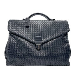 BOTTEGA VENETA Bag Handbag Intrecciato Leather Black Men's n0614